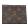 LOUIS VUITTON ルイ・ヴィトン M63801 モノグラム アンヴェロップ カルトドゥヴィジット カードケース ブラウン系【中古】