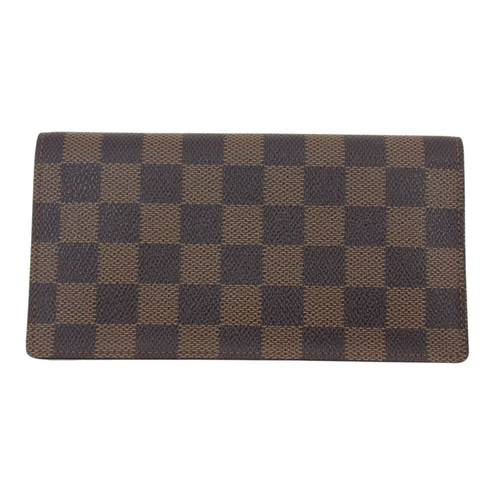 LOUIS VUITTON ルイ・ヴィトン N60825 ダミエ ポルトカルトクレディ 札入れ ブラウン系【中古】