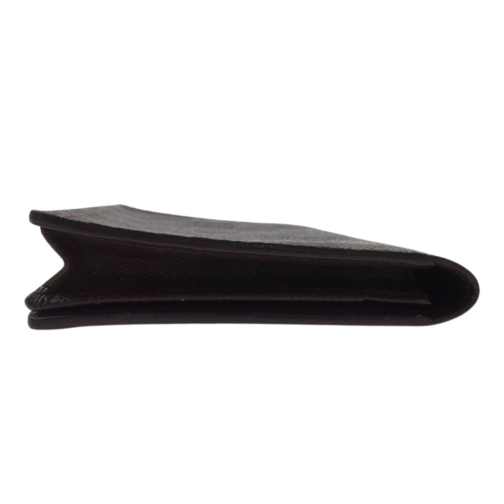 LOUIS VUITTON ルイ・ヴィトン N60825 ダミエ ポルトカルトクレディ 札入れ ブラウン系【中古】