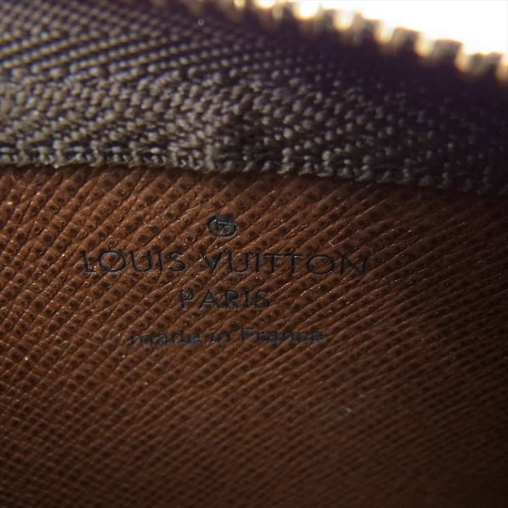 LOUIS VUITTON ルイ・ヴィトン M62650 モノグラム ポシェットクレ コインケース 小銭入れ ブラウン系【美品】【中古】