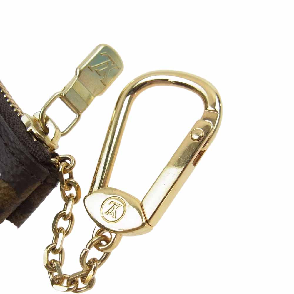 LOUIS VUITTON ルイ・ヴィトン M62650 モノグラム ポシェットクレ コインケース 小銭入れ ブラウン系【美品】【中古】