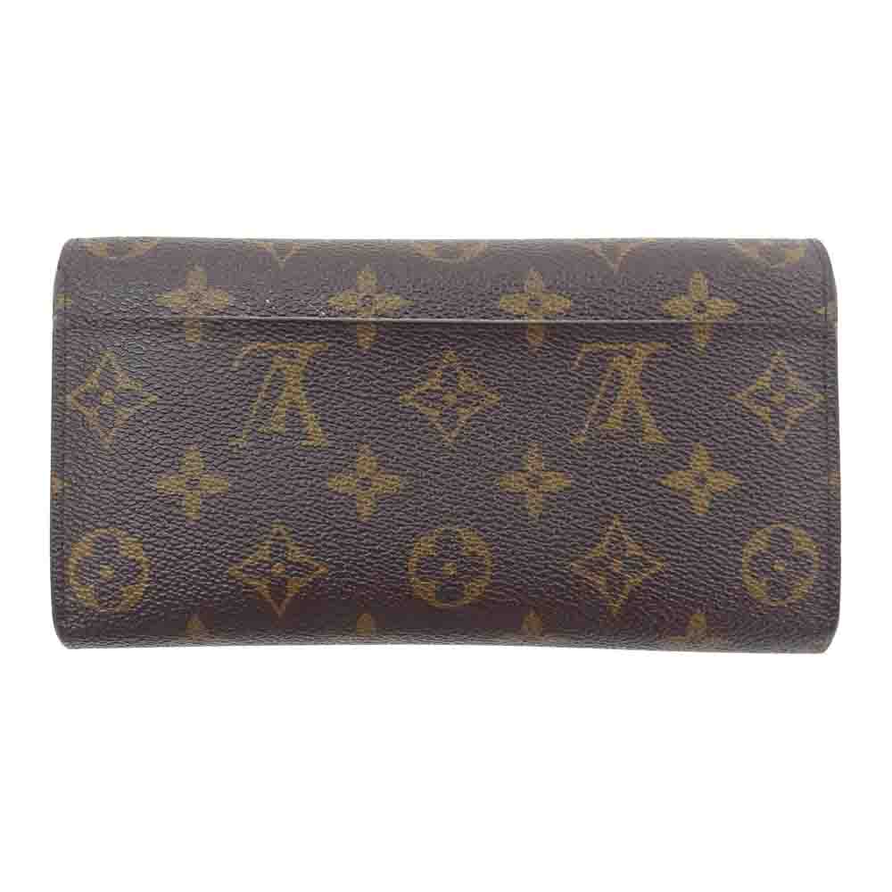 LOUIS VUITTON ルイ・ヴィトン M60531 モノグラム ポルトフォイユサラ 財布 ブラウン系【中古】