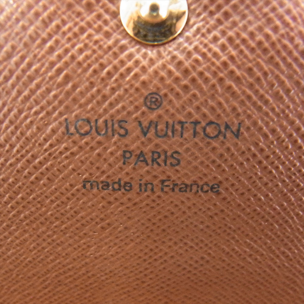 LOUIS VUITTON ルイ・ヴィトン M60531 モノグラム ポルトフォイユサラ 財布 ブラウン系【中古】