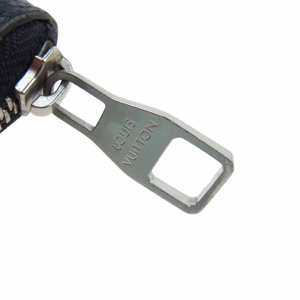 LOUIS VUITTON ルイ・ヴィトン N63293 ダミエ コバルト ジッピーウォレット ヴェルティカル ラウンドジップ ウォレット 財布 ブルー系【中古】