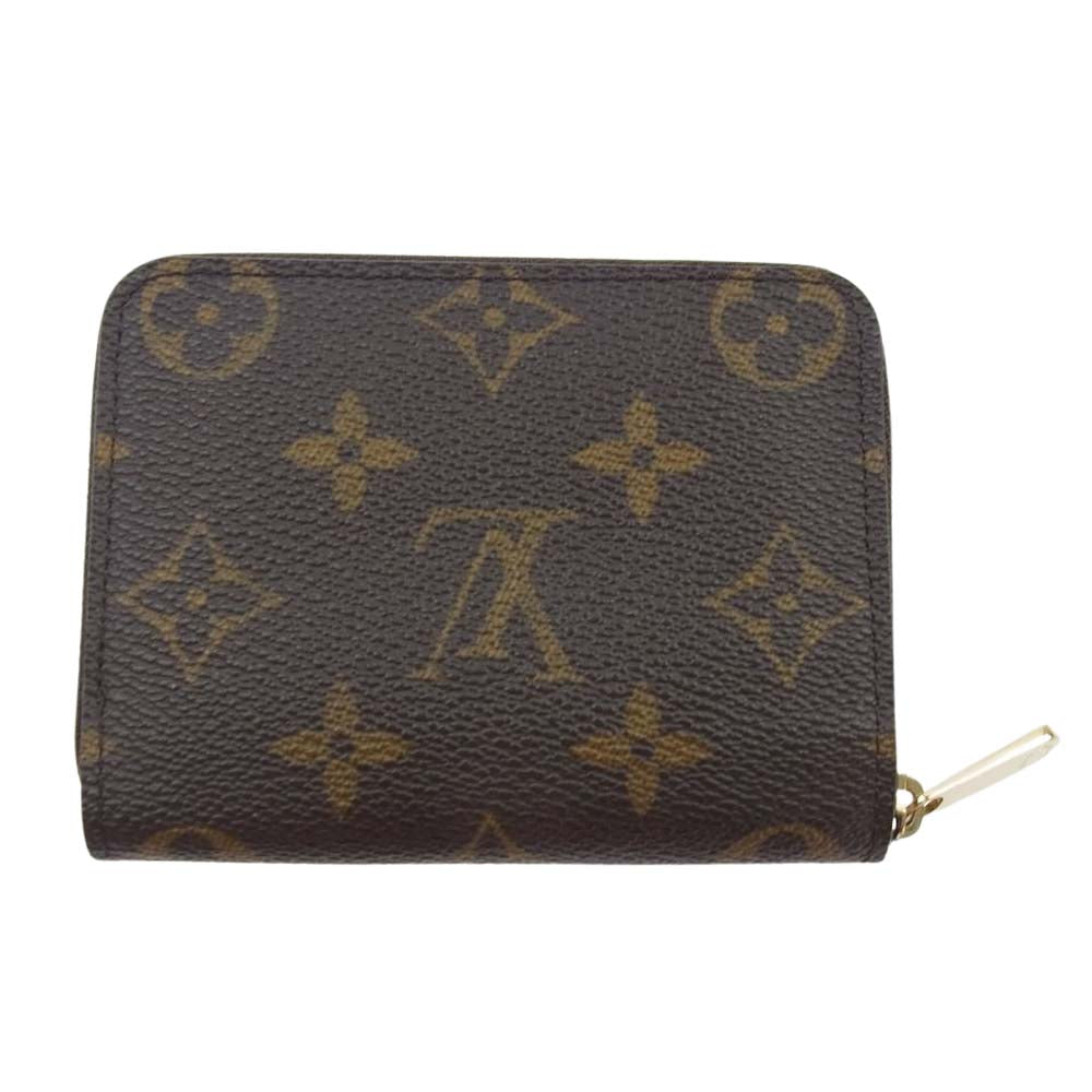 LOUIS VUITTON ルイ・ヴィトン M60067 モノグラム ジッピーコイン パース コインケース 小銭入れ ブラウン系【中古】