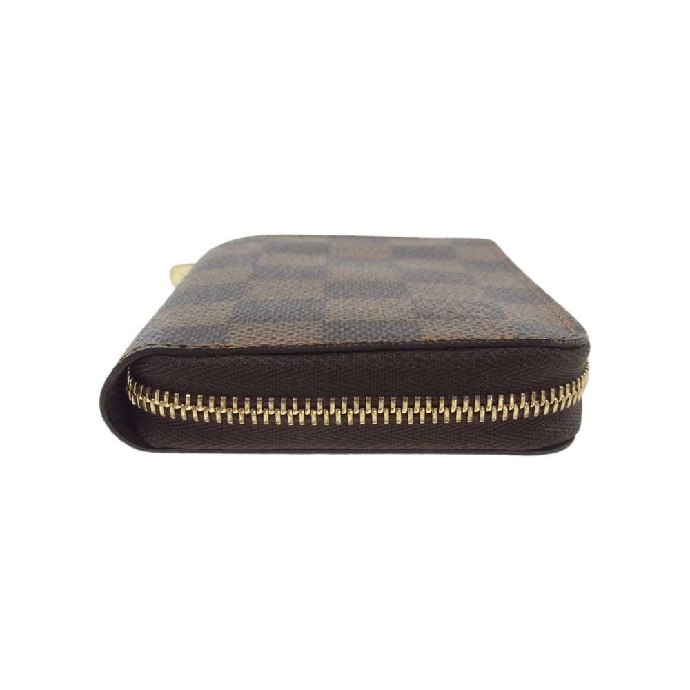 LOUIS VUITTON ルイ・ヴィトン N63070 ダミエ ジッピーコインパース コインケース 小銭入れ ブラウン系【美品】【中古】