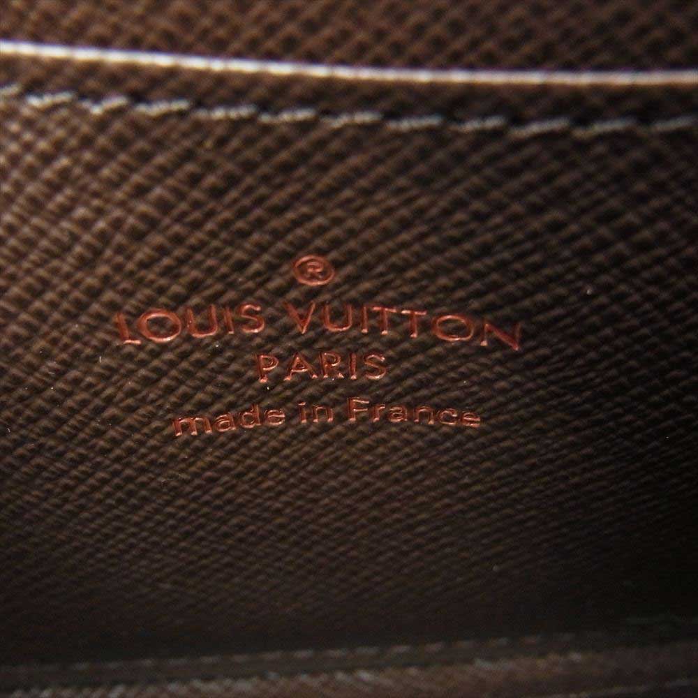 LOUIS VUITTON ルイ・ヴィトン N63070 ダミエ ジッピーコインパース コインケース 小銭入れ ブラウン系【美品】【中古】