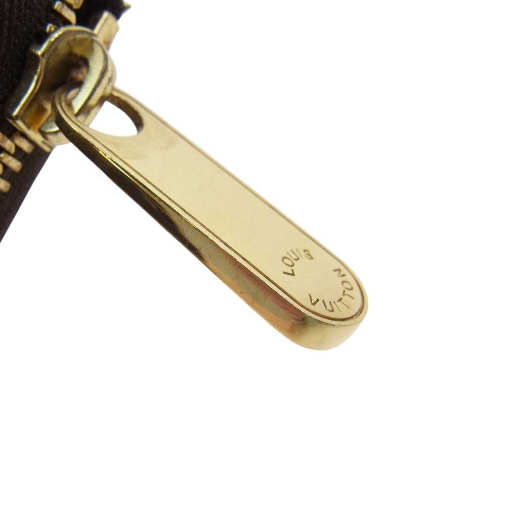 LOUIS VUITTON ルイ・ヴィトン N63070 ダミエ ジッピーコインパース コインケース 小銭入れ ブラウン系【美品】【中古】