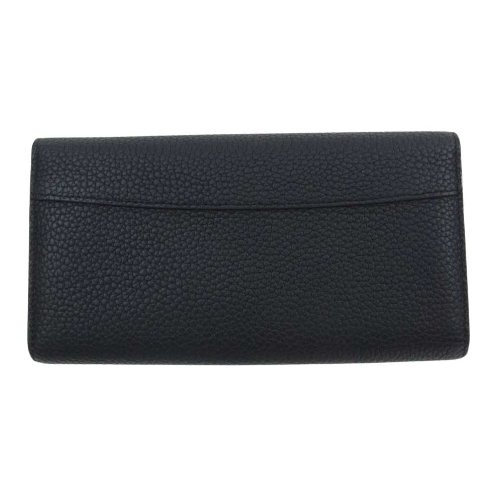 LOUIS VUITTON ルイ・ヴィトン M61248 ポルトフォイユ カプシーヌ 長財布 ブラック系【美品】【中古】
