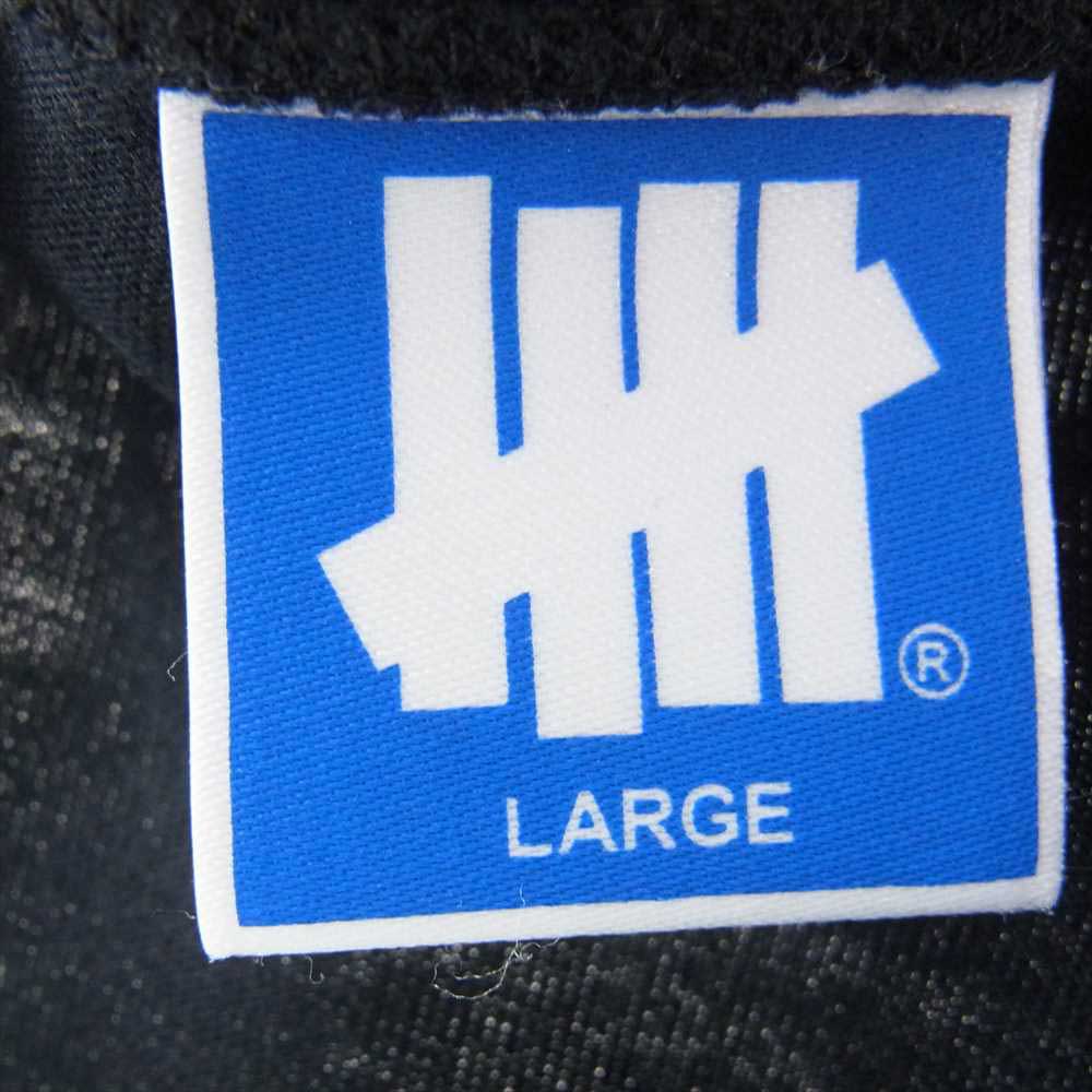 UNDEFEATED アンディフィーテッド × CHAMPION S/S TEE チャンピオン 半袖 Tシャツ   ブラック系 L【中古】