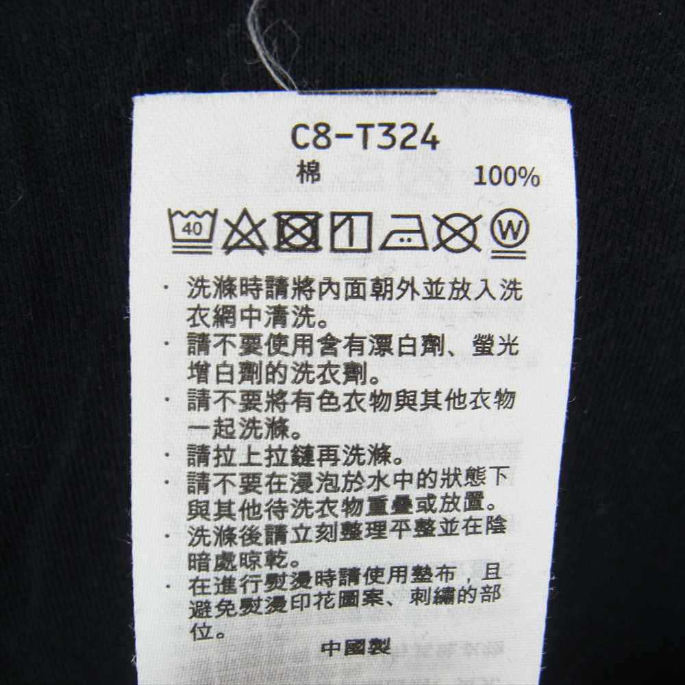 UNDEFEATED アンディフィーテッド × CHAMPION S/S TEE チャンピオン 半袖 Tシャツ   ブラック系 L【中古】