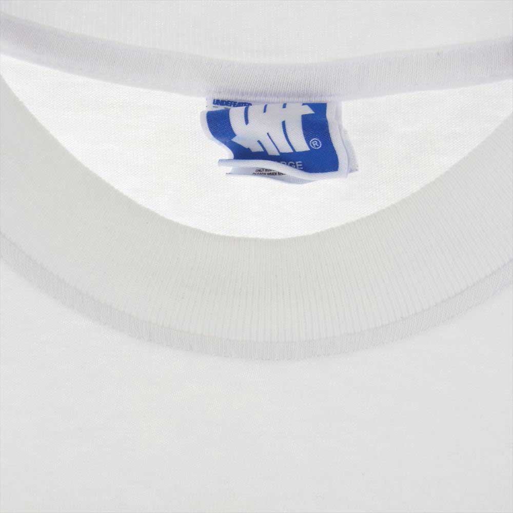 UNDEFEATED アンディフィーテッド L/S TEE  長袖 Tシャツ ホワイト  ホワイト系 L【中古】