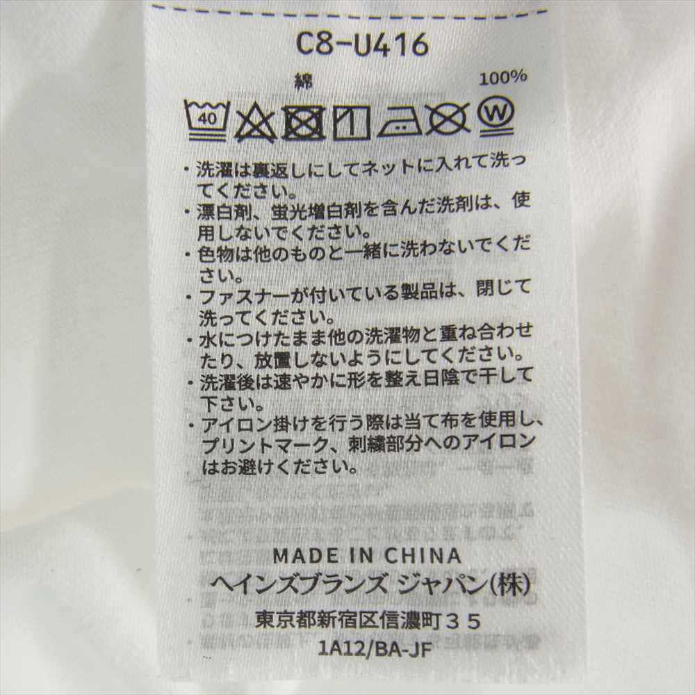 UNDEFEATED アンディフィーテッド L/S TEE  長袖 Tシャツ ホワイト  ホワイト系 L【中古】