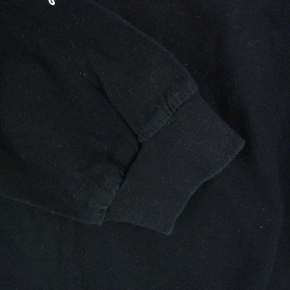 UNDEFEATED アンディフィーテッド × CHAMPION L/S TEE チャンピオン 長袖 Tシャツ ブラック  ブラック系 L【中古】