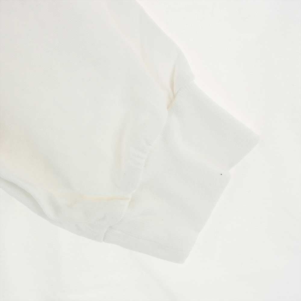 UNDEFEATED アンディフィーテッド × CHAMPION L/S TEE チャンピオン 長袖 Tシャツ ホワイト  ホワイト系 L【中古】