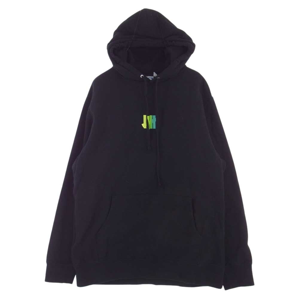 UNDEFEATED アンディフィーテッド スウェット パーカーフーディ ブラック系 XL【中古】