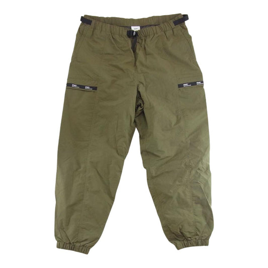 WTAPS ダブルタップス 22SS 221BRDT-PTM02 TRACKS TROUSERS NYLON TUSSAH トラウザー カーゴ パンツ カーキ カーキ系 03【美品】【中古】