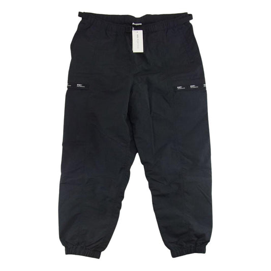WTAPS ダブルタップス 22SS 221BRDT-PTM02 TRACKS TROUSERS NYLON TUSSAH トラウザー カーゴ パンツ ブラック  ブラック系 L【美品】【中古】