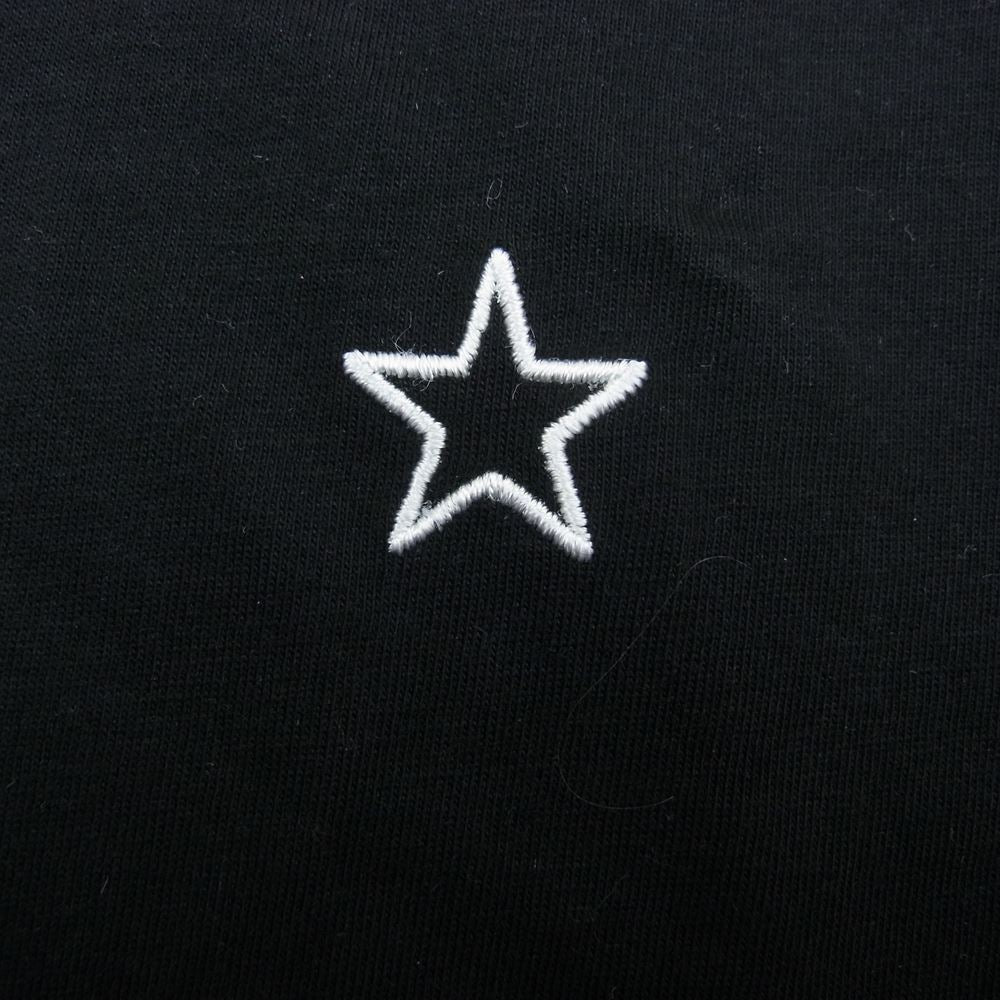 Stella McCartney ステラマッカートニー ミニスター カットソー 半袖 Tシャツ ブラック ブラック系 36【新古品】【未使用】【中古】