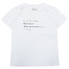 MAISON MARGIELA メゾンマルジェラ 22SS S51GC0515 S22816  フォントジェネレーター ラウンドネック ショートスリーブ シャツ 半袖 Tシャツ ホワイト ホワイト系 M【極上美品】【中古】