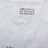 MAISON MARGIELA メゾンマルジェラ 22SS S51GC0515 S22816  フォントジェネレーター ラウンドネック ショートスリーブ シャツ 半袖 Tシャツ ホワイト ホワイト系 M【極上美品】【中古】