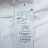 MAISON MARGIELA メゾンマルジェラ 	S51GC0505 S22816 ディストーテッドロゴ 半袖 Tシャツ ホワイト ホワイト系 S【美品】【中古】