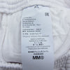 MAISON MARGIELA メゾンマルジェラ S52KA0337 S25537 MM6 パッチ ポケットトラック スウェット パンツ  ホワイト系 XS【中古】