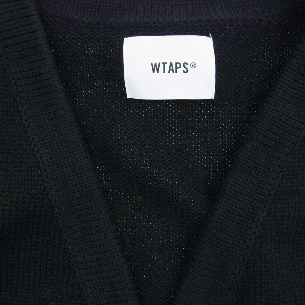 WTAPS ダブルタップス 22AW 222MADT-KNM04 PALMER / SWEATER ジップ カーディガン X03【中古】