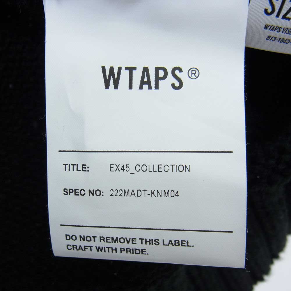 WTAPS ダブルタップス 22AW 222MADT-KNM04 PALMER / SWEATER ジップ カーディガン X03【中古】