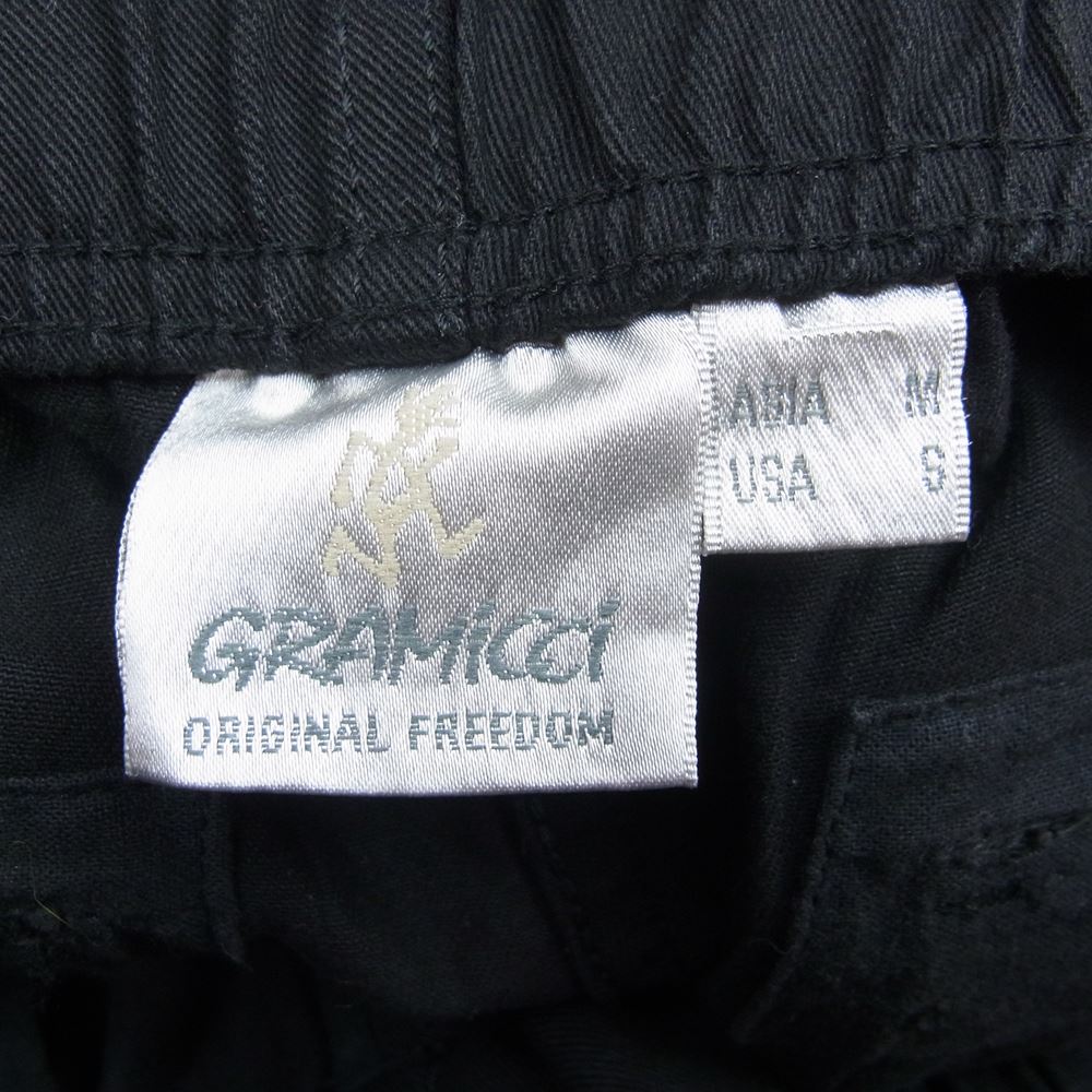 Gramicci グラミチ G2FM-P001-BLACK オーガニックコットン カーゴ パンツ ブラック系 M【中古】