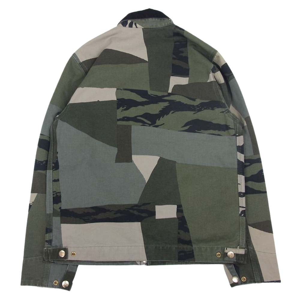 Carhartt カーハート DETROIT JACKET デトロイト ダック ジャケット カーキ系 S【極上美品】【中古】