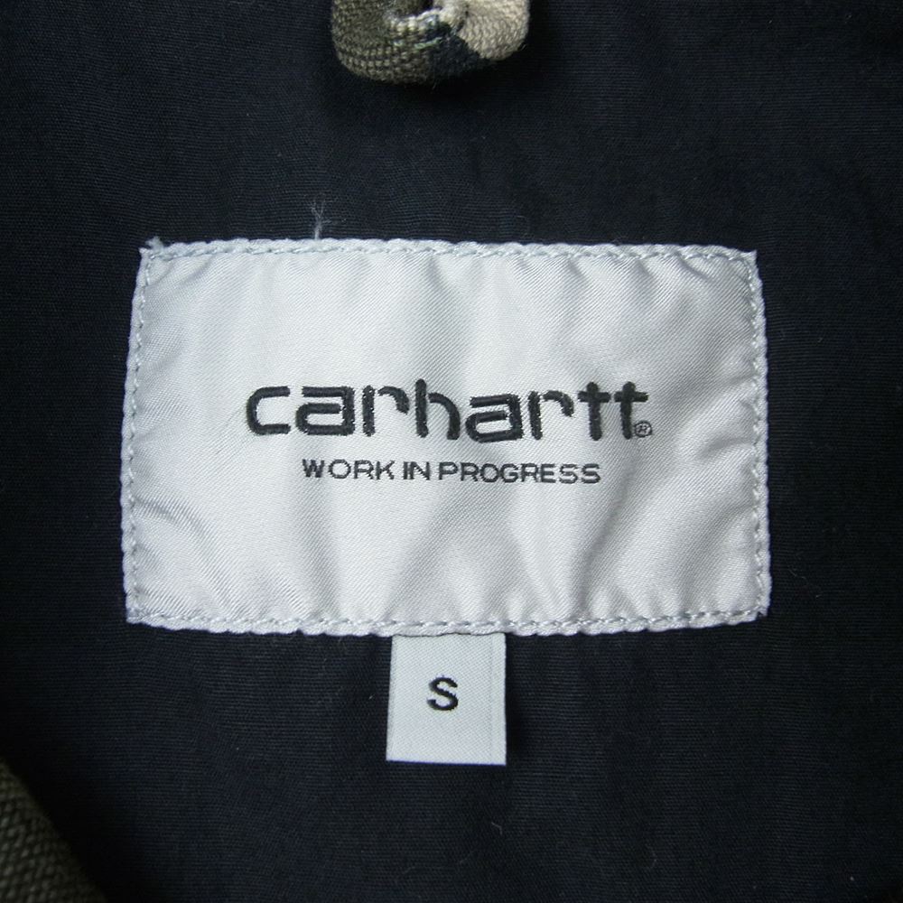 Carhartt カーハート DETROIT JACKET デトロイト ダック ジャケット カーキ系 S【極上美品】【中古】