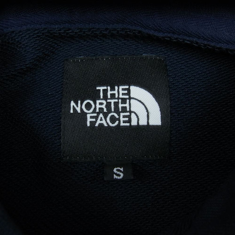 ノースフェイス スウェットパーカー S ネイビー系 THE NORTH FACE ロゴ メンズ   【230225】