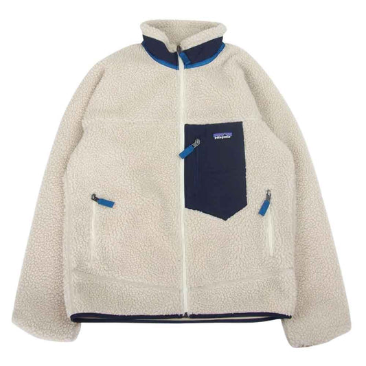 patagonia パタゴニア 20AW  23056FA20  CLASSIC RETRO-X クラシック レトロX フリース ジャケット オフホワイト系 S【美品】【中古】