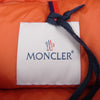 MONCLER モンクレール EFFRAIE エフェライ 袖フォックスファー フード付き ダウンジャケット オレンジ系 00【中古】