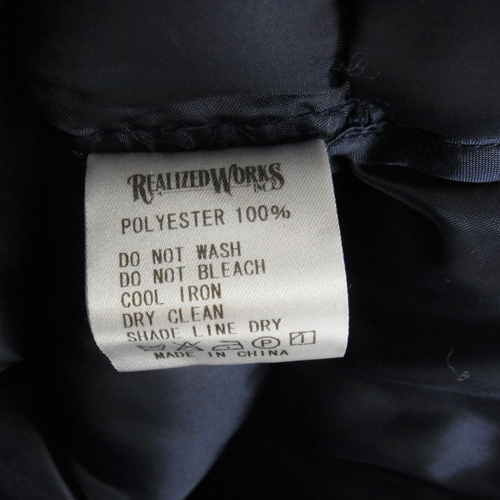 CRIMIE クライミー CONCHO THINSULATE JACKET コンチョ シンサレート 中綿 ジャケット ネイビー系 M【中古】