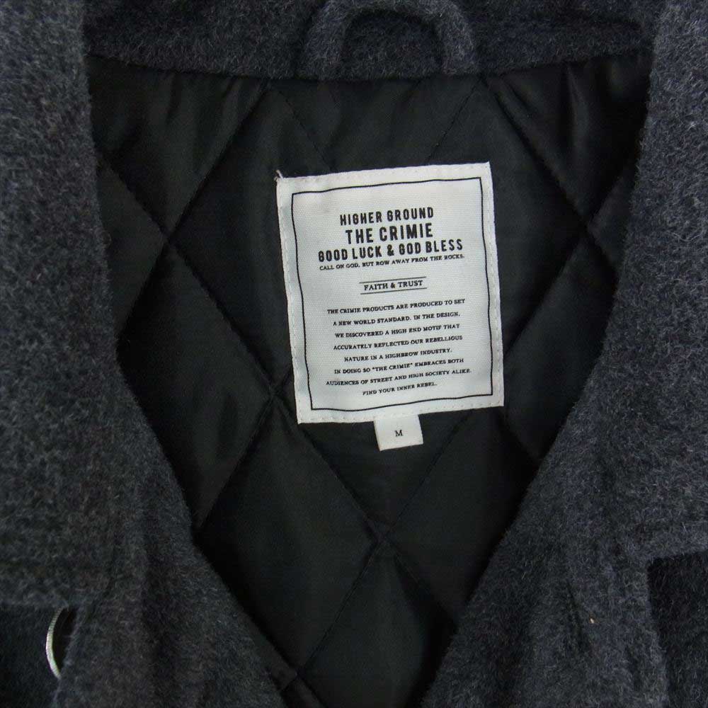 THE CRIMIE クライミー メルトンジャケット CRIMIE クライミー CONCHO MELTON JACKET レザー切替 コンチョ