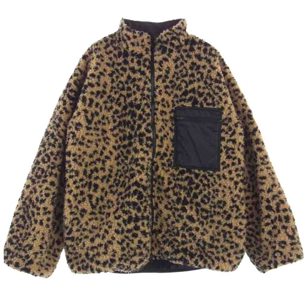 CRIMIE クライミー CR1-02L5-JK16 REVERSIBLE LEOPARDO BOA JACKET リバーシブル レオパード ボア ジャケット マルチカラー系 L【中古】