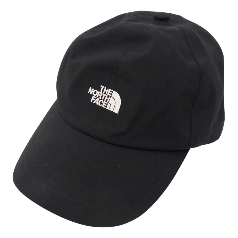 THE NORTH FACE ノースフェイス NN41915 VT GORE-TEX CAP ロゴ刺繍 ゴアテックス キャップ ブラック系 L【中古】