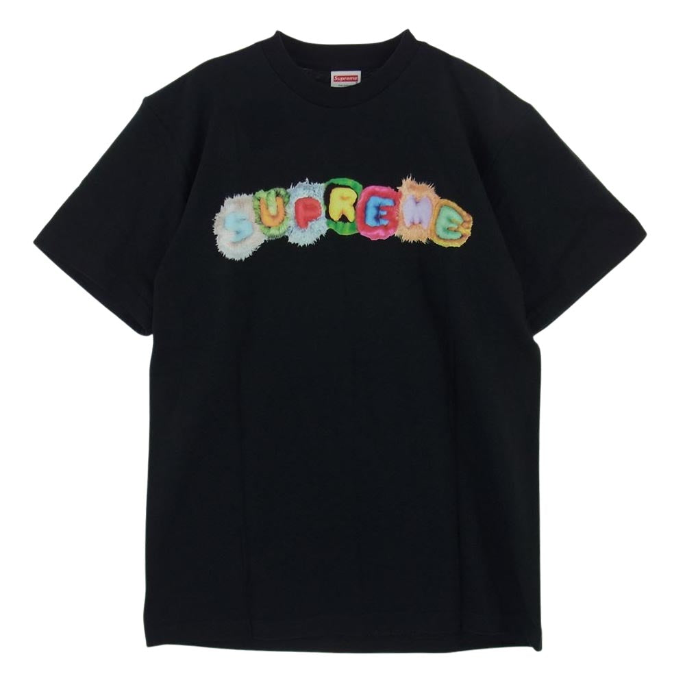 Supreme シュプリーム 19AW Pillows Tee ピローズ ロゴプリント 半袖 Tシャツ ブラック系 S【極上美品】【中古】