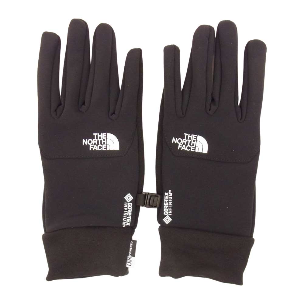 THE NORTH FACE ノースフェイス NN62119 Windstopper GORE-TEX Etip Glove ゴアテックス ウィンドストッパー グローブ 手袋 ブラック系 M【極上美品】【中古】