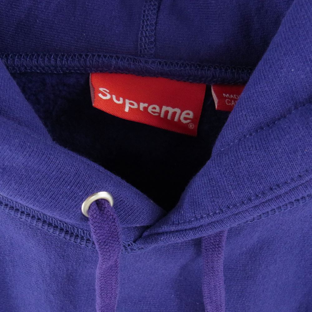 Supreme シュプリーム 20AW Cross Box Logo Hooded Sweatshirt クロスボックスロゴ パーカー フーディー パープル系 M【美品】【中古】