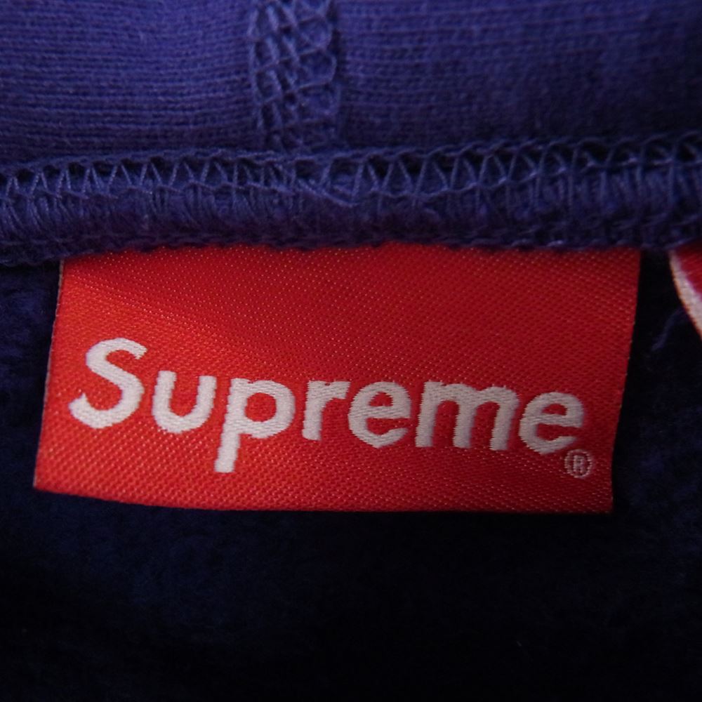 Supreme シュプリーム 20AW Cross Box Logo Hooded Sweatshirt クロスボックスロゴ パーカー フーディー パープル系 M【美品】【中古】