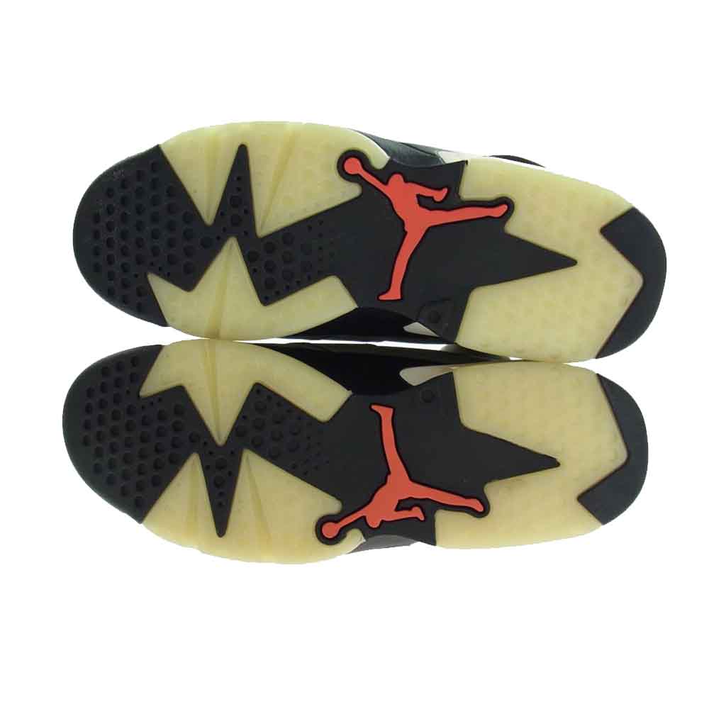 NIKE ナイキ CN1084-200 AIR JORDAN 6 AJ6 RETRO SP TRAVIS SCOTT トラヴィススコット エアジョーダン レトロ スニーカー モスグリーン系 26.5cm【美品】【中古】