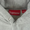 Supreme シュプリーム Swarovski Box Logo Hooded Sweatshirt スワロフスキー ボックスロゴ パーカー フーディー スウェット グレー系 S【美品】【中古】