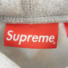 Supreme シュプリーム Swarovski Box Logo Hooded Sweatshirt スワロフスキー ボックスロゴ パーカー フーディー スウェット グレー系 S【美品】【中古】