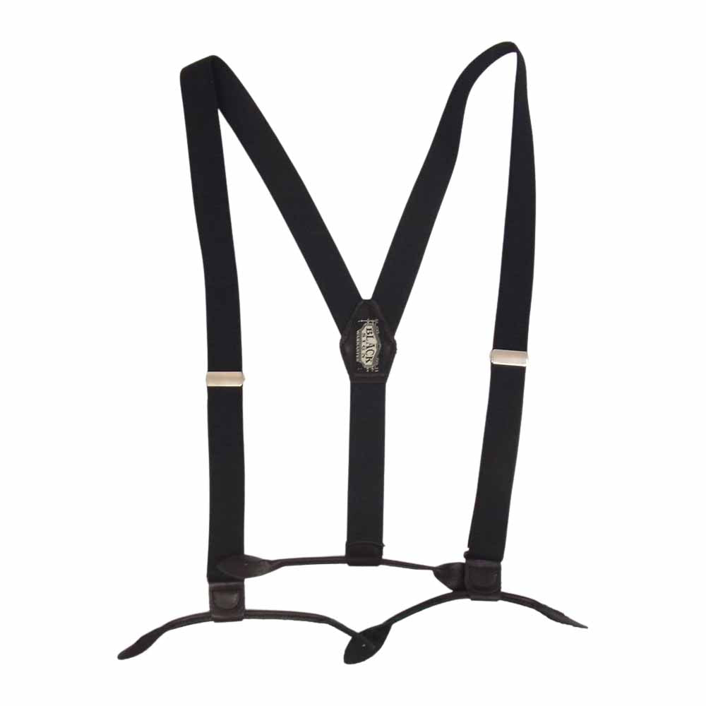 BLACK SIGN ブラックサイン MILITARY SUSPENDER ミリタリー サスペンダー ブラック系【中古】