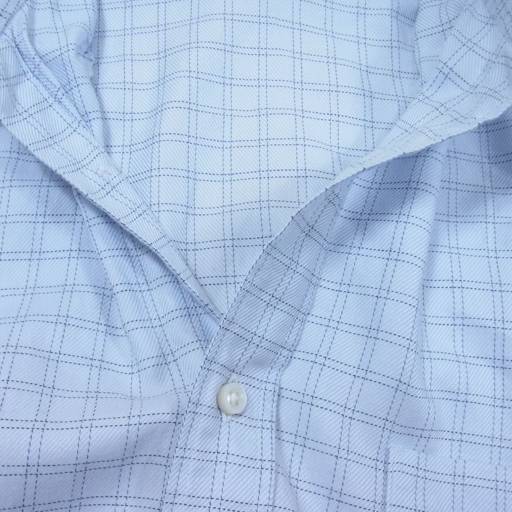 EVISU エヴィス ARISTOCRATICO ボタンダウン シャツ ライトブルー系 39【中古】