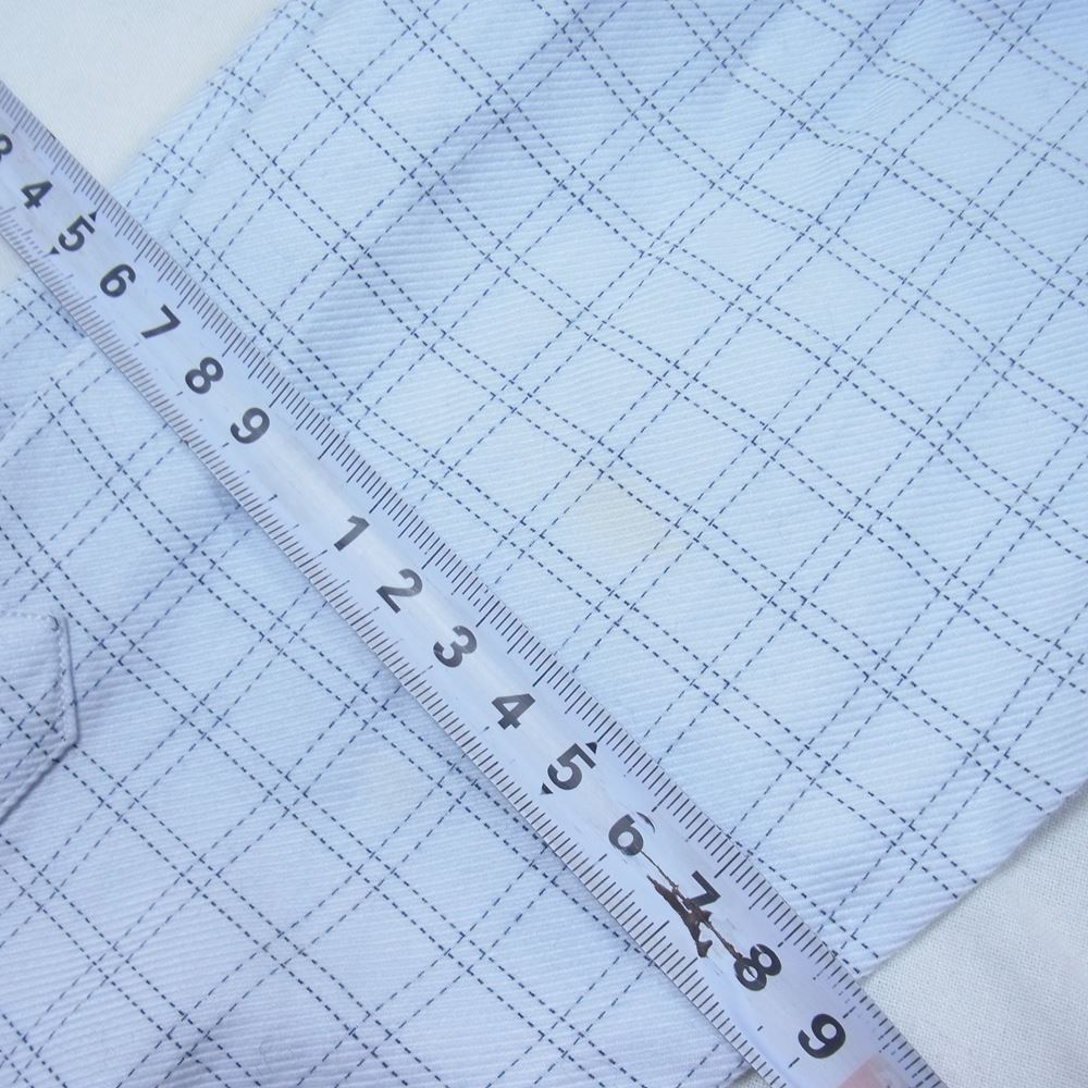 EVISU エヴィス ARISTOCRATICO ボタンダウン シャツ ライトブルー系 39【中古】