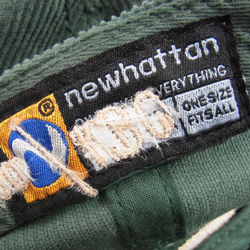 LYNCH SILVERSMITH リンチシルバースミス ロゴ刺繍 コーデユロイ キャップ グリーン系 ONE SIZE【中古】